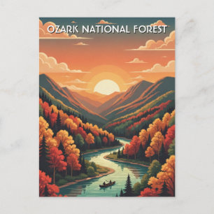 Ozark National Forest Arkansas Postcard
