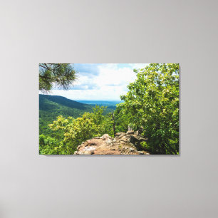 Ozark National Forest Cliff View Canvas Print