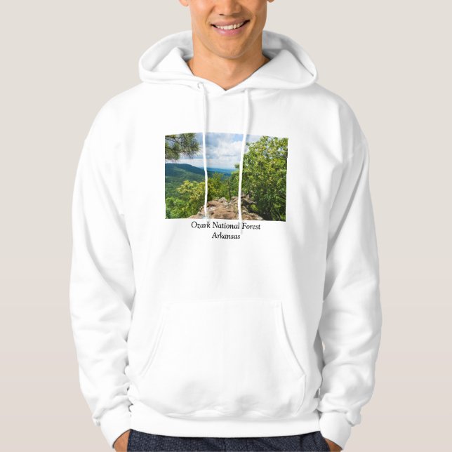 Ozark National Forest Cliff View Hoodie (Front)