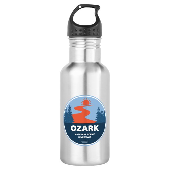 Ozark National Scenic Riverways 532 Ml Water Bottle (Front)