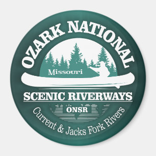 Ozark National Scenic Waterways (CT) Magnet