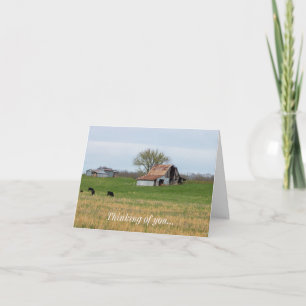 Ozark Old Farm Thinking Of You Card