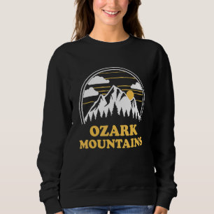 Ozark Retro Arkansas AR Mountains Hiking US Women Sweatshirt
