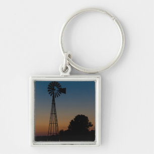 Ozark Sunset Windmill Key Ring