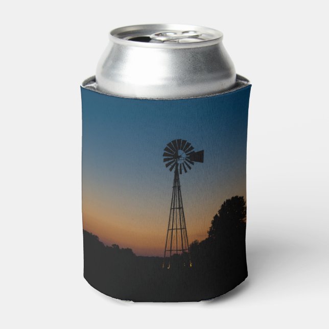 Ozark Windmill Sunset Can Cooler (Can Front)