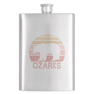 Ozarks Bear Hip Flask