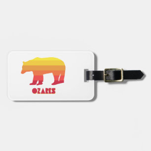 Ozarks Bear Luggage Tag