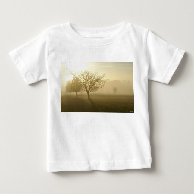 Ozarks Misty Golden Morning Sunrise Baby T-Shirt (Front)