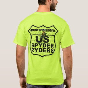 Ozarks Spyder Ryders Chapter - Logo 2-Sided Trans T-Shirt