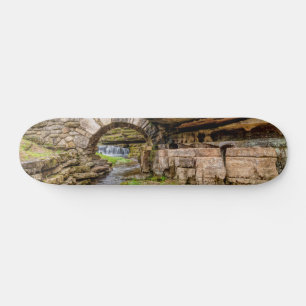 Ozarks Waterfall Under Bridge Skateboard