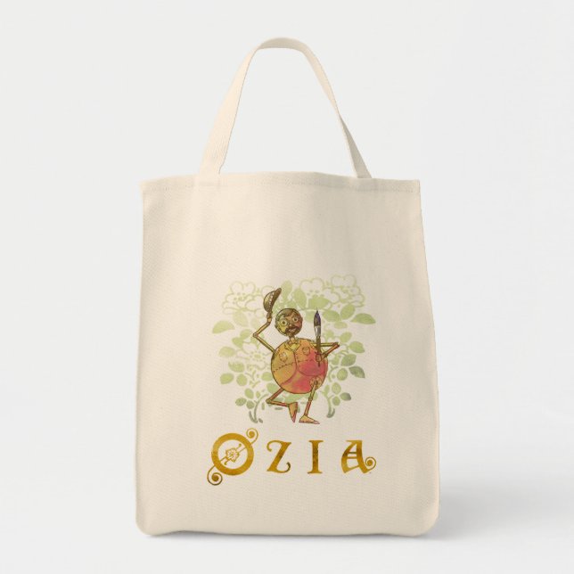 Ozia Tik-Tok Organic Bag (Front)