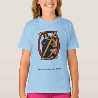 Ozma, Dorothy, and Billina from "Ozma of Oz" T-Shirt