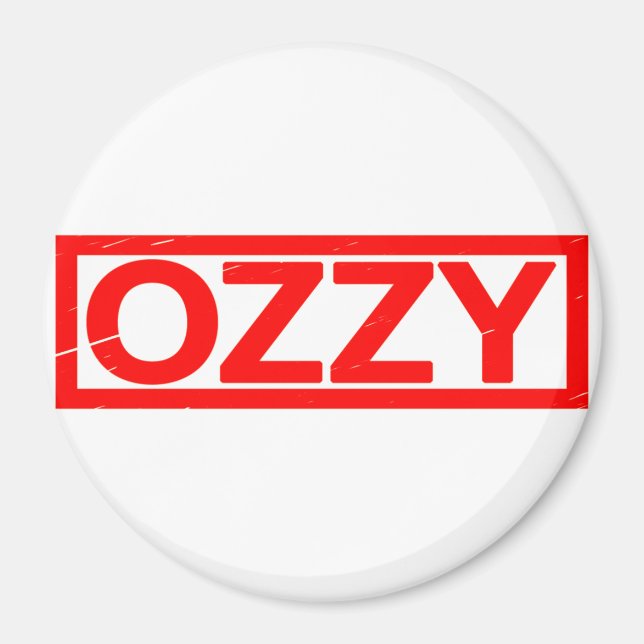 Ozzy Stamp Magnet (Front)