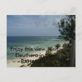 P3030418, Enjoy this view. Visit Eleuthera in t... Postcard
