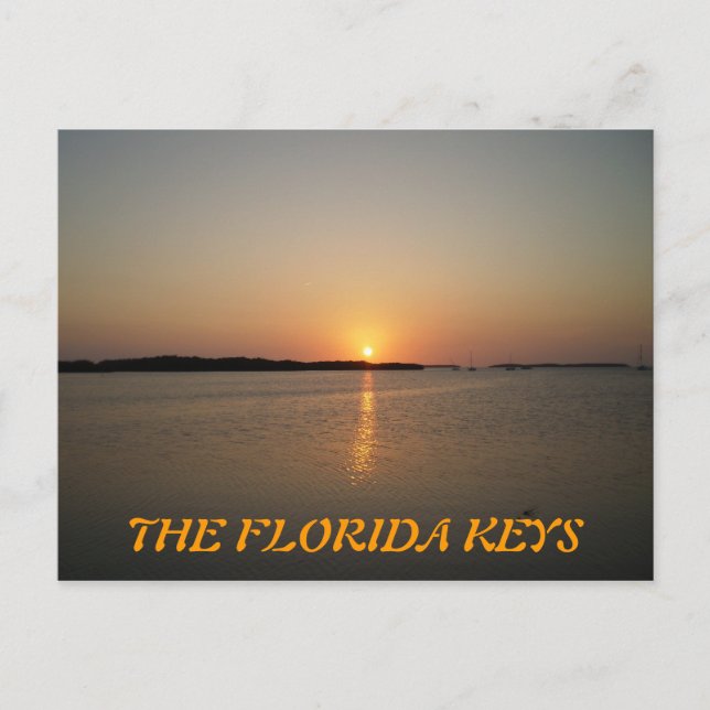 P3310019, THE FLORIDA KEYS POSTCARD (Front)