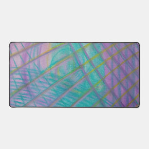 P34 Unique Colourful Abstract Art Desk Mat