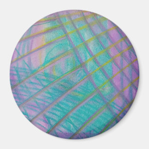 P34 Unique Colourful Abstract Art Magnet