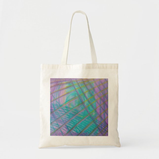 P34 Unique Colourful Abstract Art Tote Bag (Front)