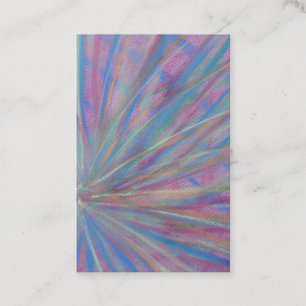 P36 Unique Colorful Abstract Art Business Card