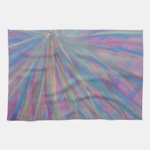 P36 Unique Colourful Abstract Art Tea Towel