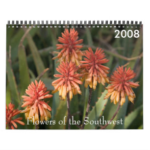 P4079331-LR-1, Flowers of the Southwest, 2008 Calendar