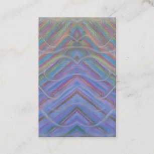 P40M Unique Colorful Abstract Art Business Card