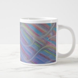 P40M Unique Colourful Abstract Art Large Coffee Mug