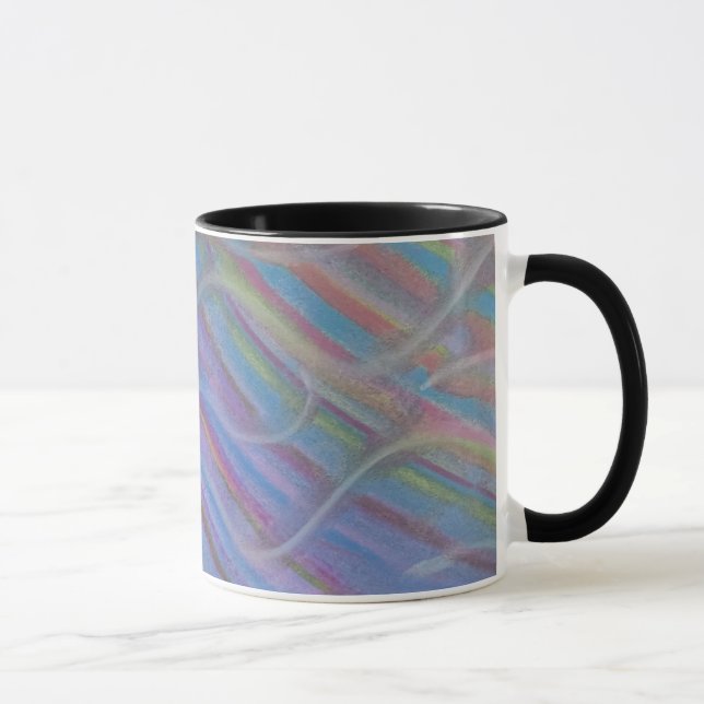 P40M Unique Colourful Abstract Art Mug (Right)