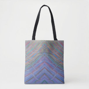 P40M Unique Colourful Abstract Art Tote Bag