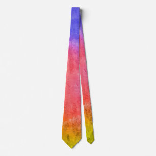 P45 Manuscript Tie - Psychedelic