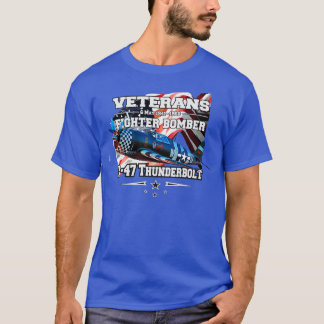 P47 Thunderbolt fighter aircraft T-Shirt