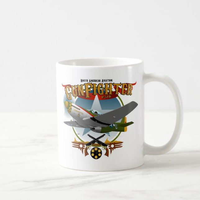 P51 Gunfighter 2 Coffee Mug (Right)