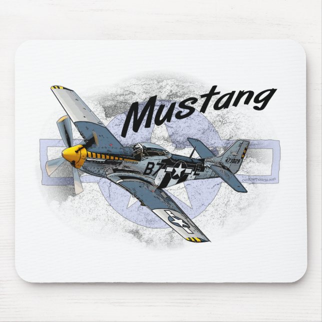 P51 Mustang Mouse Pad (Front)