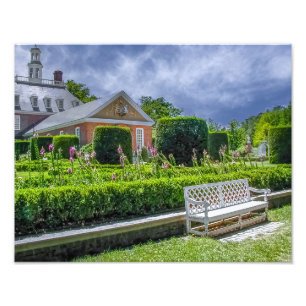 P527004(1)-Governor's Palace Garden Photo Print