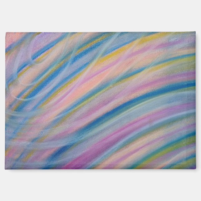 P6 Unique Colorful Abstract Art Magnet (Front)