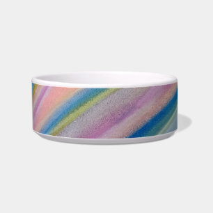 P6 Unique Colourful Abstract Art Bowl