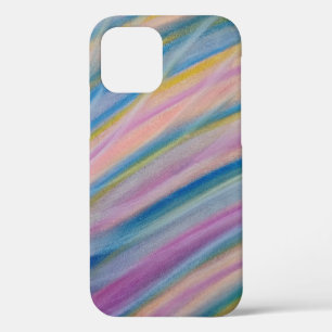 P6 Unique Colourful Abstract Art iPhone 12 Pro Case