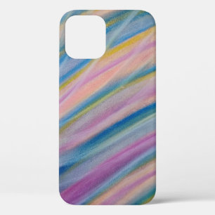 P6 Unique Colourful Abstract Art iPhone 12 Pro Case