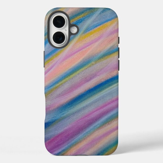 P6 Unique Colourful Abstract Art Case-Mate iPhone Case (Back)
