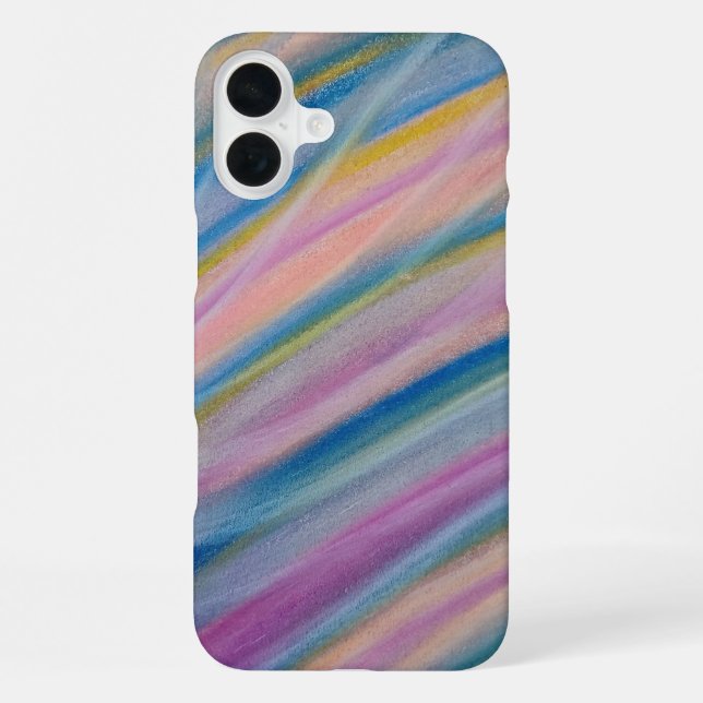 P6 Unique Colourful Abstract Art iPhone Case (Back)