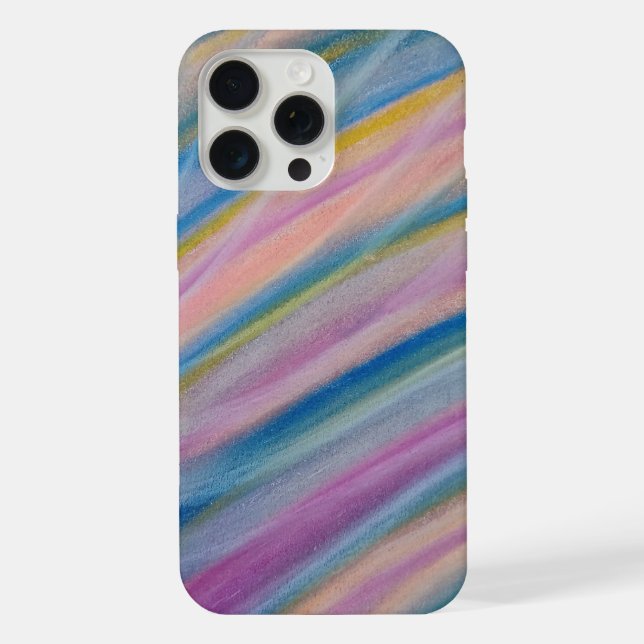 P6 Unique Colourful Abstract Art iPhone Case (Back)
