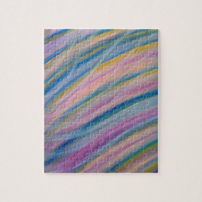 P6 Unique Colourful Abstract Art Jigsaw Puzzle (Vertical)