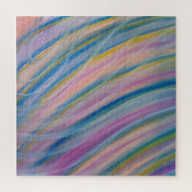 P6 Unique Colourful Abstract Art Jigsaw Puzzle (Vertical)