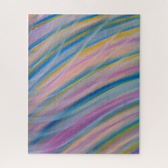 P6 Unique Colourful Abstract Art Jigsaw Puzzle (Vertical)