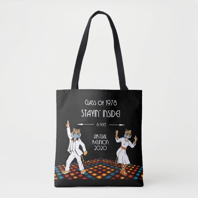 P78 Virtual Reunion tote - black Bag (Front)