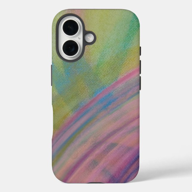 P9 Unique Colourful Abstract Art Case-Mate iPhone Case (Back)