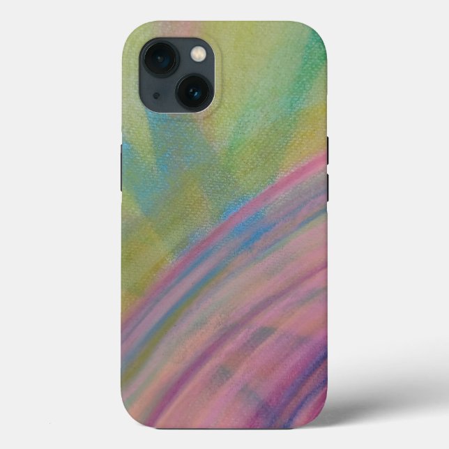 P9 Unique Colourful Abstract Art Case-Mate iPhone Case (Back)