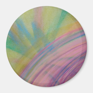 P9 Unique Colourful Abstract Art Magnet
