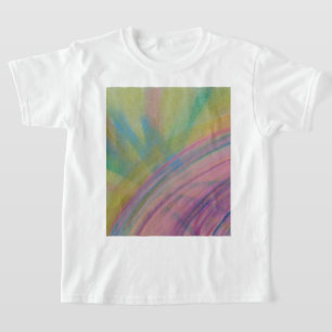 P9 Unique Colourful Abstract Art T-Shirt