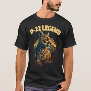 P-22 Mountain Lion Silver Lake P22_3 T-Shirt